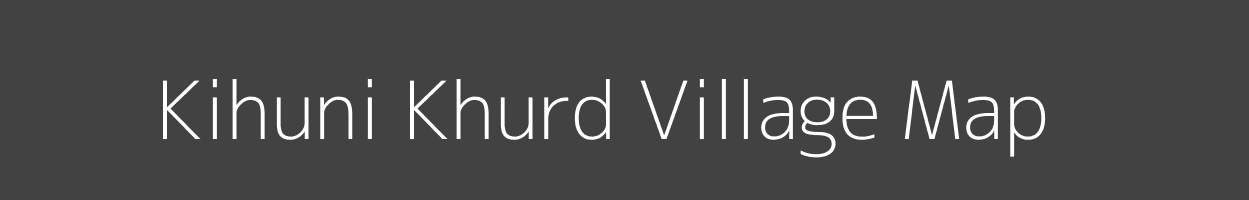 Map of Kihuni Khurd Village in Uttar Pradesh Image
