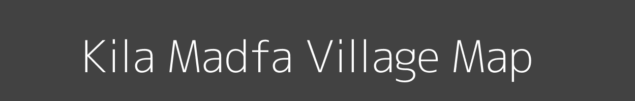 Map of Kila Madfa Village in Uttar Pradesh Image