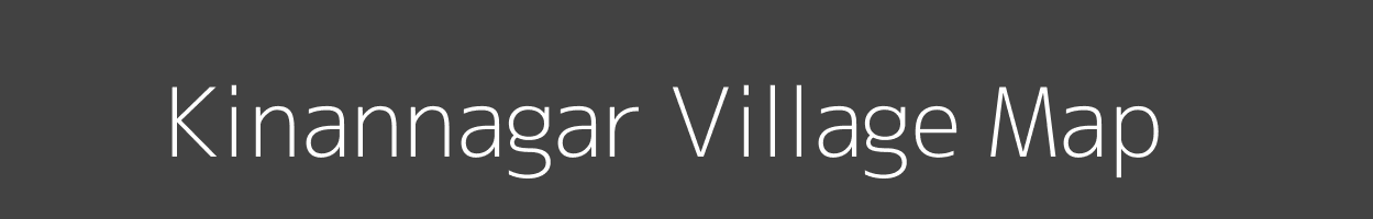 Map of Kinannagar Village in Uttar Pradesh Image