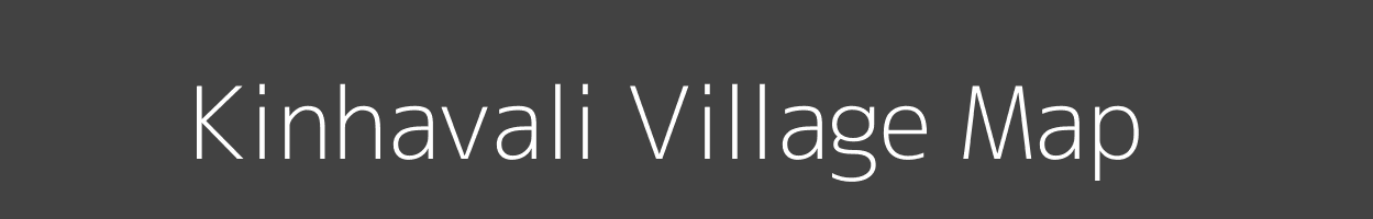 Map of Kinhavali Village in Maharashtra Image