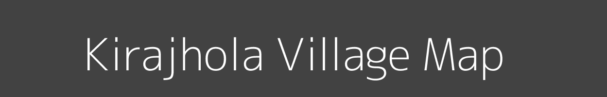 Map of Kirajhola Village in Odisha Image