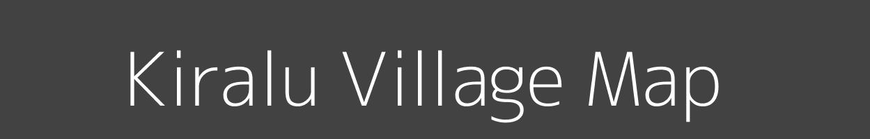 Map of Kiralu Village in Karnataka Image