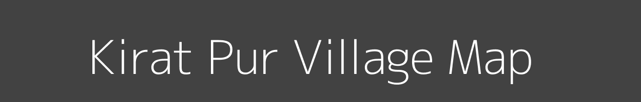 Map of Kirat Pur Village in Uttar Pradesh Image