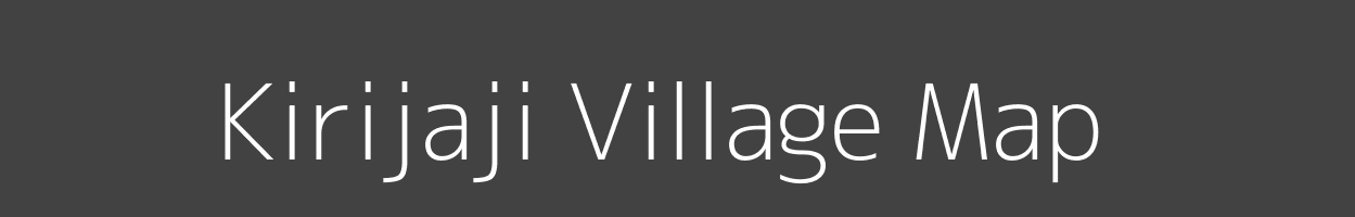 Map of Kirijaji Village in Karnataka Image