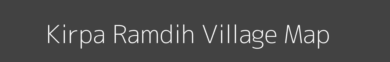 Map of Kirpa Ramdih Village in Bihar Image