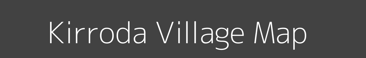 Map of Kirroda Village in Madhya Pradesh Image