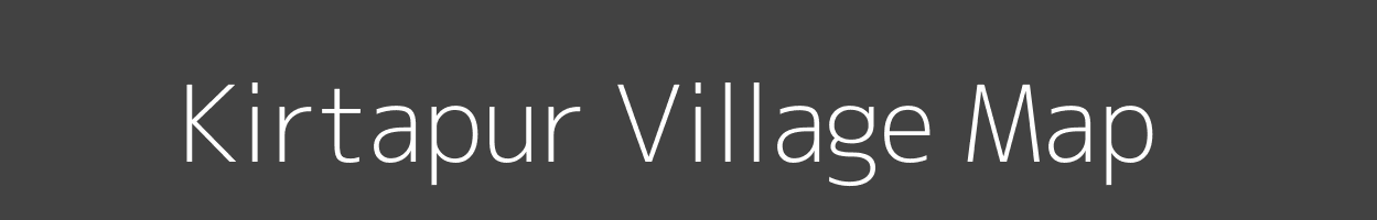 Map of Kirtapur Village in Uttar Pradesh Image