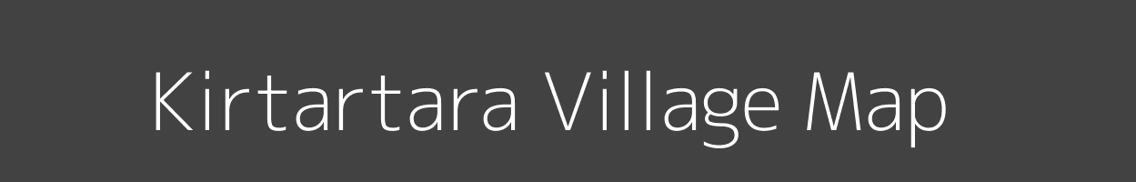 Map of Kirtartara Village in Uttar Pradesh Image