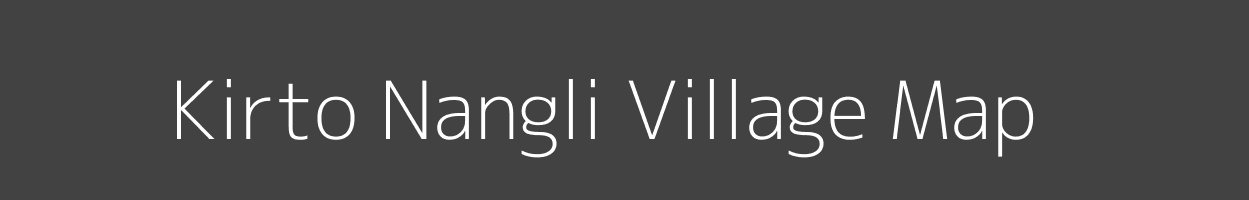 Map of Kirto Nangli Village in Uttar Pradesh Image