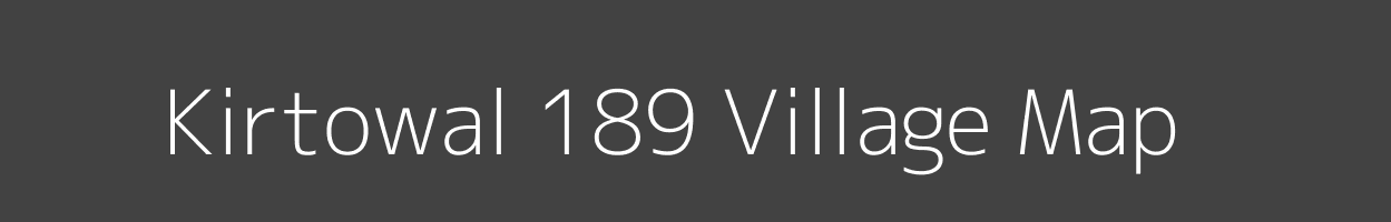 Map of Kirtowal 189 Village in Punjab Image