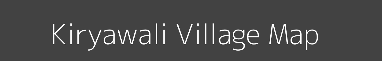 Map of Kiryawali Village in Uttar Pradesh Image