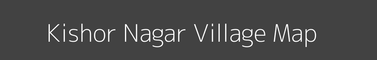 Map of Kishor Nagar Village in Rajasthan Image