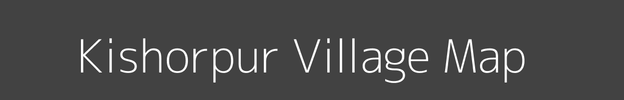 Map of Kishorpur Village in Uttar Pradesh Image