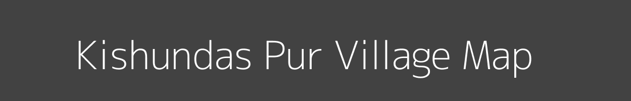 Map of Kishundas Pur Village in Uttar Pradesh Image
