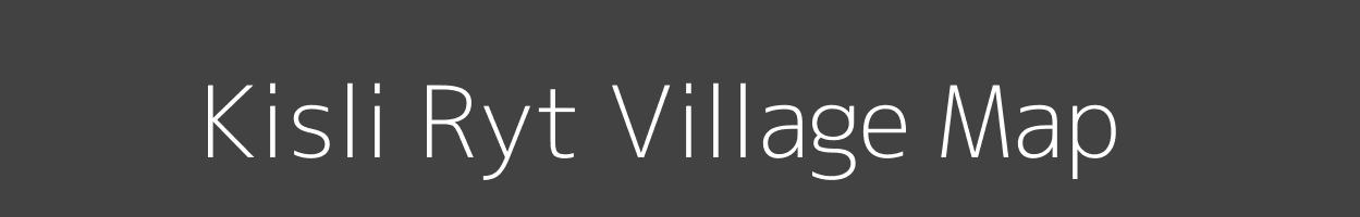 Map of Kisli Ryt Village in Madhya Pradesh Image