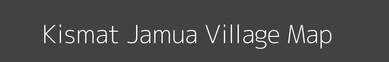 Map of Kismat Jamua Village in Bihar Image