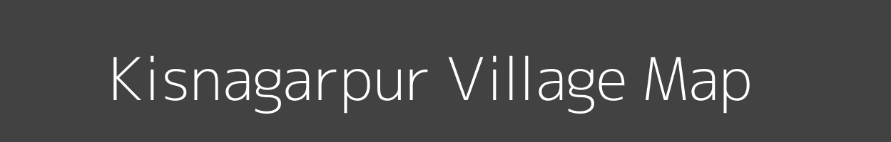 Map of Kisnagarpur Village in Uttar Pradesh Image