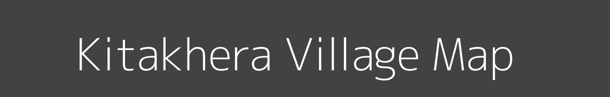 Map of Kitakhera Village in Madhya Pradesh Image