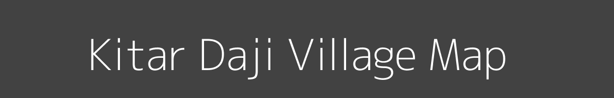 Map of Kitar Daji Village in Jammu and Kashmir Image