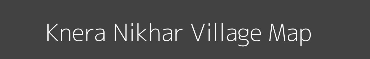 Map of Knera Nikhar Village in Madhya Pradesh Image