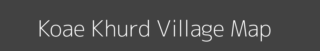 Map of Koae Khurd Village in Bihar Image