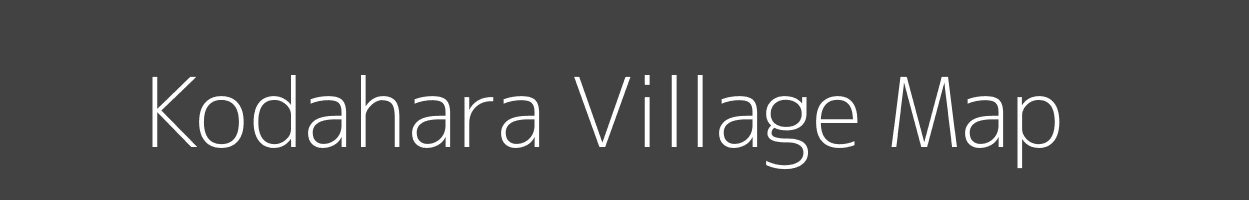 Map of Kodahara Village in Uttar Pradesh Image