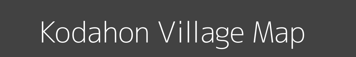 Map of Kodahon Village in Uttar Pradesh Image