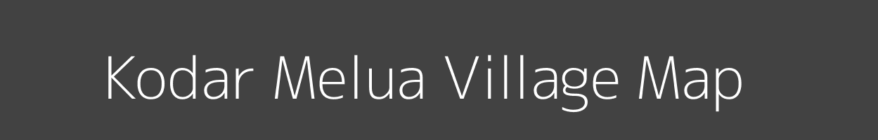 Map of Kodar Melua Village in Bihar Image