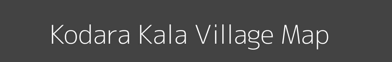 Map of Kodara Kala Village in Uttar Pradesh Image