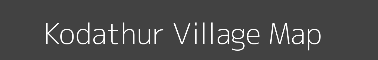 Map of Kodathur Village in Puducherry Image