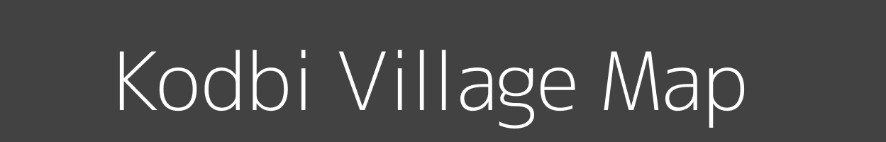 Map of Kodbi Village in Madhya Pradesh Image