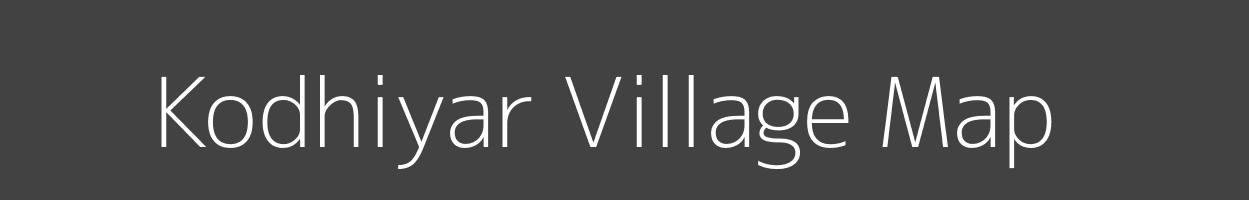 Map of Kodhiyar Village in Uttar Pradesh Image