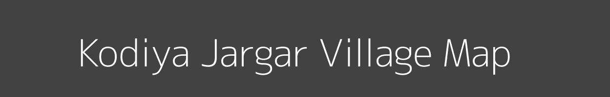 Map of Kodiya Jargar Village in Madhya Pradesh Image