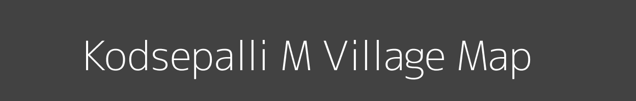 Map of Kodsepalli M Village in Maharashtra Image