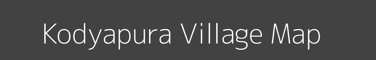 Map of Kodyapura Village in Madhya Pradesh Image