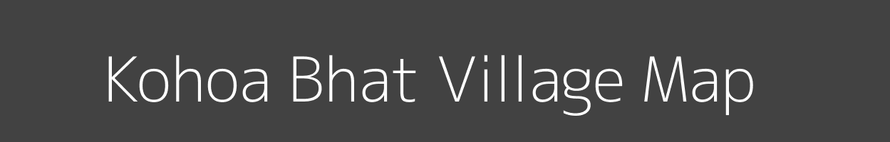 Map of Kohoa Bhat Village in Uttar Pradesh Image