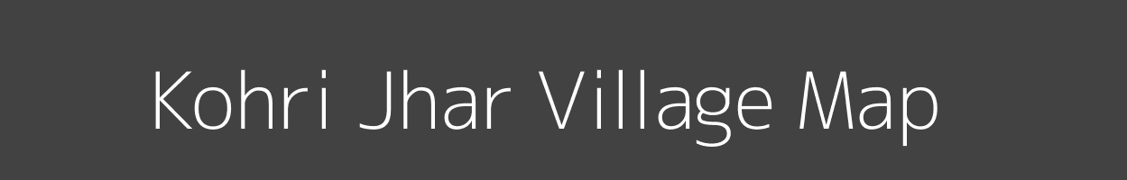 Map of Kohri Jhar Village in Rajasthan Image