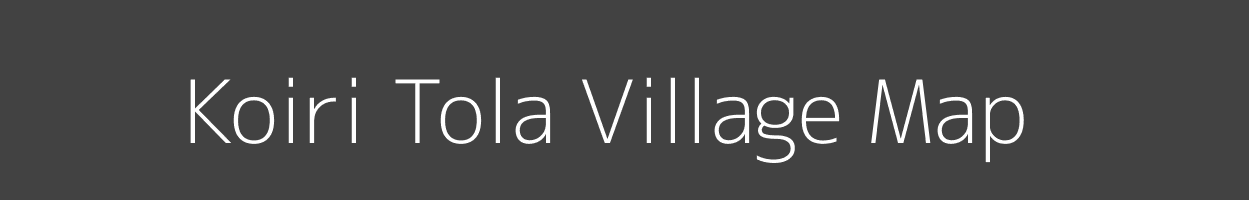 Map of Koiri Tola Village in Bihar Image