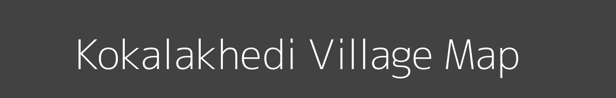 Map of Kokalakhedi Village in Madhya Pradesh Image