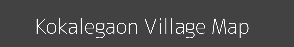 Map of Kokalegaon Village in Maharashtra Image