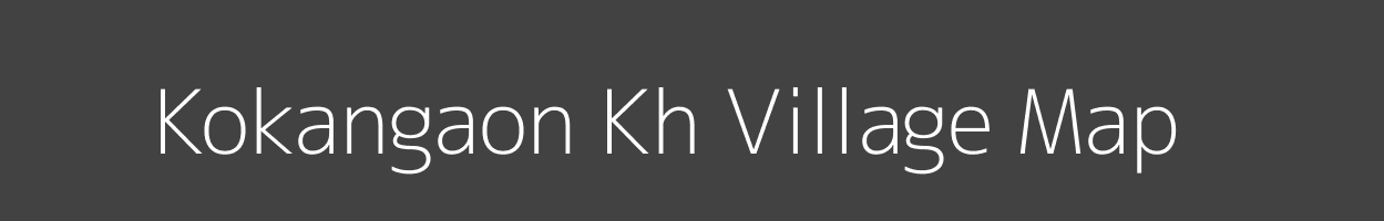 Map of Kokangaon Kh Village in Maharashtra Image