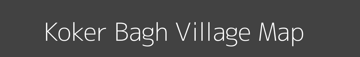 Map of Koker Bagh Village in Jammu and Kashmir Image