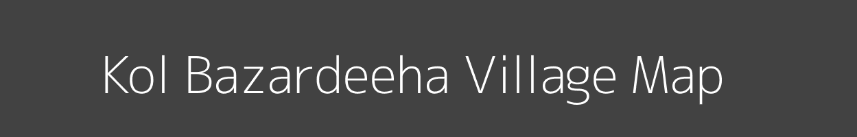 Map of Kol Bazardeeha Village in Uttar Pradesh Image