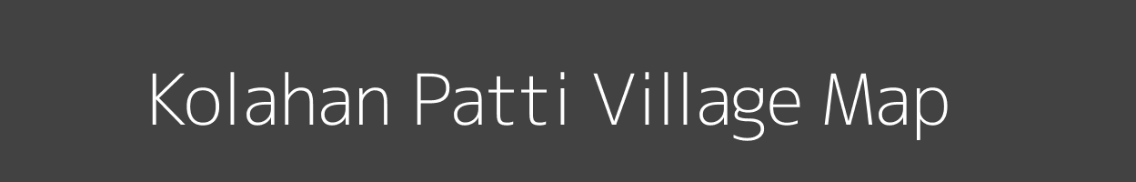 Map of Kolahan Patti Village in Uttar Pradesh Image