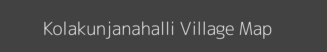 Map of Kolakunjanahalli Village in Karnataka Image