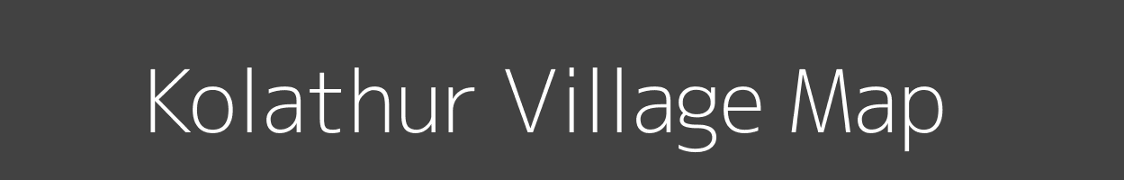 Map of Kolathur Village in Kerala Image