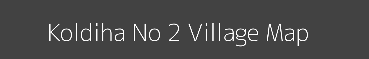 Map of Koldiha No 2 Village in Madhya Pradesh Image