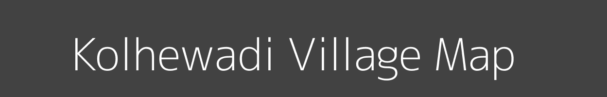 Map of Kolhewadi Village in Maharashtra Image