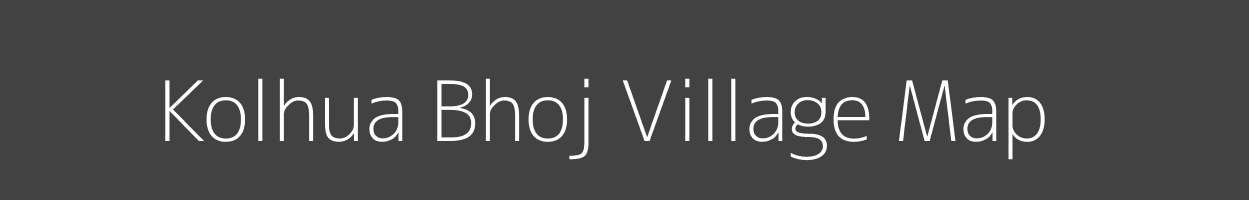 Map of Kolhua Bhoj Village in Uttar Pradesh Image