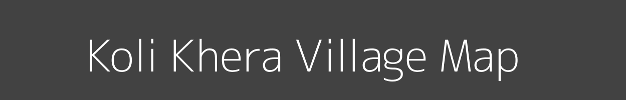 Map of Koli Khera Village in Rajasthan Image